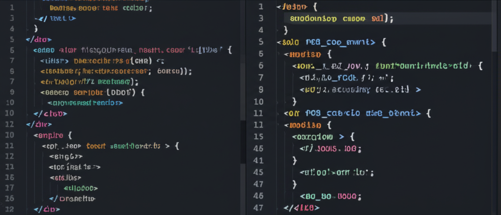 Code de développement web